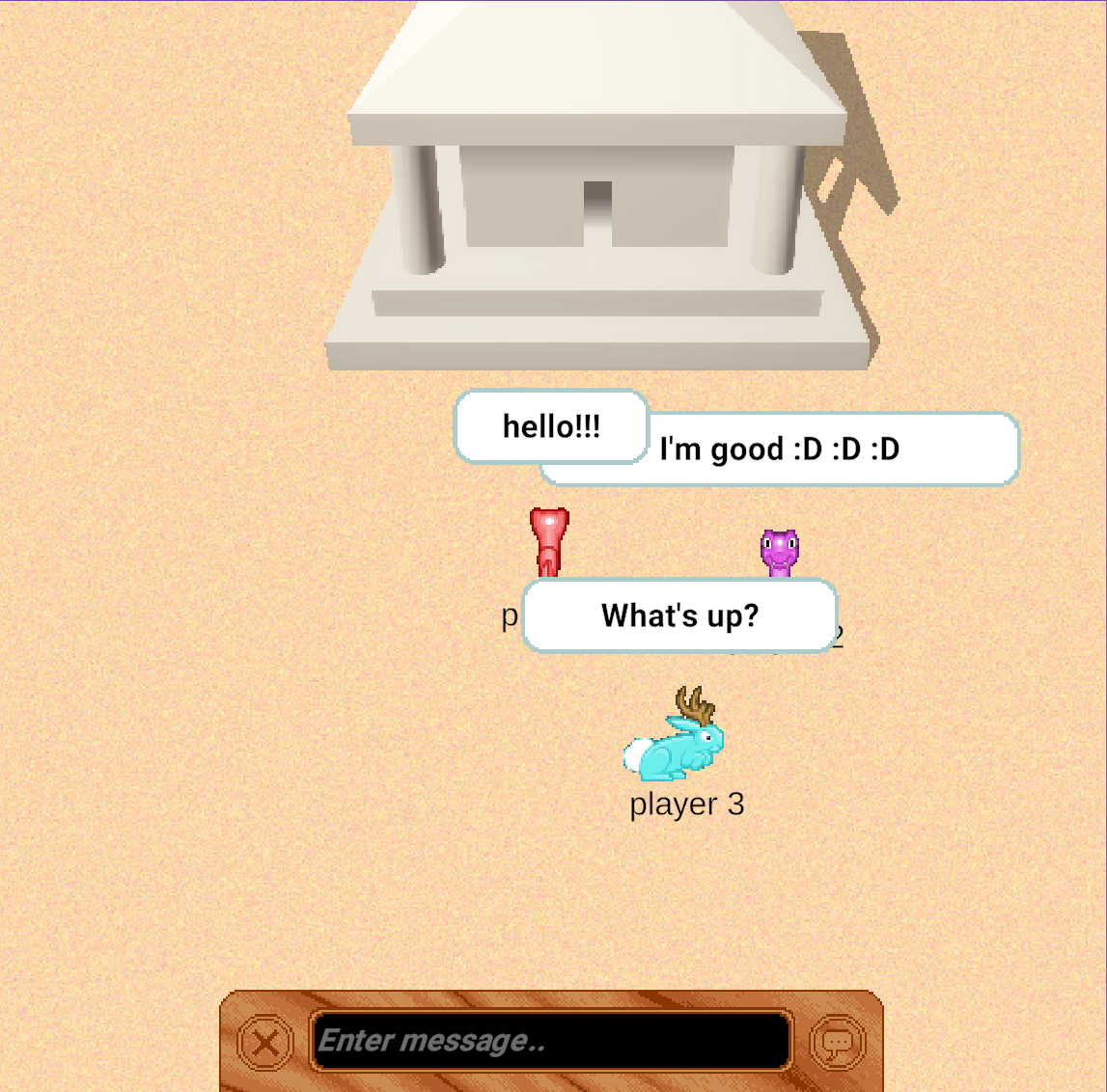 Chat bubbles